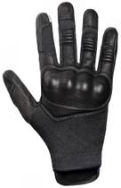 Тактичні рукавички шкіряні Holik BETH BLACK 8439-01 6 (XS) - зображення 1