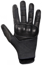 Тактические перчатки кожанные Holik BETH BLACK 8439-01 8 (M) - изображение 1