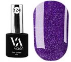 Гель-лак Valeri Color 124 Фиолетовый микроблеск 6 мл