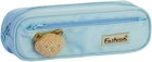 Пенал Cool For School 2 отделения с аппликацией Голубой (CF6885-lt.blue)