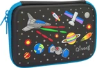 Пенал Cool For School с тиснением 1 отделение Черный (QT-5661-Black)
