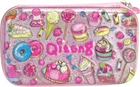 Пенал Cool For School з тисненням 1 відділення Рожевий (QT-5781-Pink)