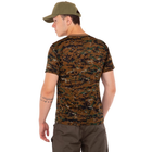 Літня футболка чоловіча тактична Jian 9184 розмір 3XL (54-56) Камуфляж Surpat - зображення 3