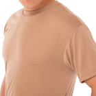 Літня футболка чоловіча тактична Jian 9190 розмір 2XL (52-54) Бежева (Пісочна) матеріал бавовна - зображення 2