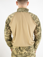 Тактическая рубашка BRAVE UBACS (убакс), пиксель ВСУ, койот, 44 - изображение 4