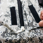 Баул-сумка военная, баул армейский Оксфорд пиксель з клапаном 120 л тактический баул, тактический баул-рюкзак - изображение 10
