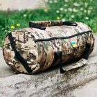 Баул-сумка военная, баул армейский Cordura мультикам 100 л тактический баул, тактический баул-рюкзак - изображение 7