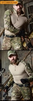 Тактическая военная форма костюм армейский мультикам с защитой, убакс UBACS MultiCam р.L - изображение 5