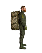 Баул военный на 140 л пиксель Армейская сумка - изображение 2
