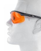 Очки Swiss Eye Lancer баллистические оранжевое стекло Тактические военные очки - изображение 5