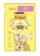 Влажный корм для котят Purina Friskies Junior с курицей в подливе 85 г