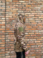 Куртка мужская тактическая HAN WILD G8 на флисе ВСУ (ЗСУ) Мультикам 20222214-XXXL 10466 XXXL хаки - изображение 9