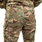 Чоловічий тактичний армійський костюм для ЗСУ MultiCam рип-стоп 20222087-44 9322 44 розмір - зображення 4