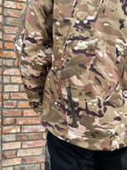 Куртка чоловіча тактична HAN WILD G8 на флісі ЗСУ Мультикам 20222214-L 10463 L хакі - зображення 6