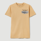 T-shirt młodzieżowy chłopięcy OVS 1780768 170 cm Brązowy (8057274746068) - obraz 1