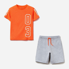 Костюм дитячий (футболка + шорти) OVS 1786589 134 см Оранжевий (8057274849530) - зображення 1