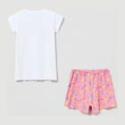 Letnia piżama dziecięca (t-shirt + spodenki) OVS 1802794 104 cm Biały (8056781091500) - obraz 2