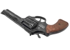 Револьвер под патрон Флобера Profi 4.5" черный Magic Wood з Кобурою - зображення 4