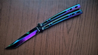 Нож Карманный 15-A цвет градиент (изумрудный) - изображение 2