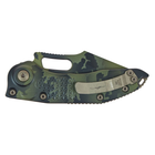 Нож Microtech Stitch Olive Camo Signature Series Serrator (169-3OCS) - изображение 4