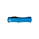 Нож Microtech Hera Double Edge Black Blade FS Serrator Blue (702-3BL) - изображение 2