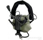 Активные наушники EARMOR M32 ( Хаки ) Крепление на шлем FAST с микрофоном - изображение 3