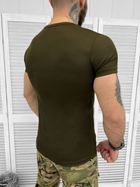 Тактична футболка з матеріалу інноваційного ЗСУ Olive XXL - зображення 3