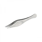 Пинцет для бровей Staleks Beauty&Care 20 Type 4 узкие скошенные кромки 9.5 см (4820121591876)