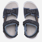 Sandały chłopięce skórzane Superfit Criss Cross 1-000580-8010 32 Blue (9010159149124) - obraz 4