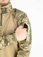 Військовий літній костюм (штани + убакс), ріп-стоп піксель ЗСУ, 65/35, койот, розмір 52 - зображення 6