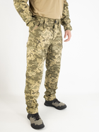 Військовий літній костюм (штани + убакс), ріп-стоп піксель ЗСУ, 65/35, койот, розмір 52 - зображення 7