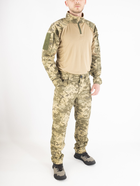 Военный летний костюм (штаны + убакс), рип-стоп пиксель ВСУ, 65/35, койот, размер 46 - изображение 3