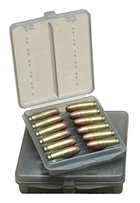 Коробка для патронів MTM кал. 9мм; 380 ACP. Кількість - 18 шт. Колір - димчастий - зображення 1
