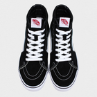 ЖІночі кеди високі Vans Sk8-Hi VN000D5IB8C1 36 (6US) 22.5 см Чорні (700053629370) - зображення 4