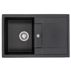 Мойка кухонная GRANADO VALENCIA black shine (gr0701)