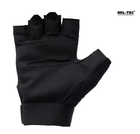 Тактические перчатки Army Fingerless Gloves Mil-tec Черные 12538502 размер XL - изображение 5