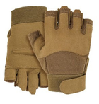 Перчатки тактические без пальцев Mil-Tec Army Fingerless Gloves 12538519 Coyote размер L - изображение 4