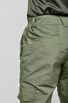 Тактические штаны UKM 60 4XL оливковый карго рип стоп - изображение 4