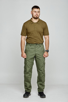 Тактические штаны UKM 52L оливковый карго рип стоп - изображение 2