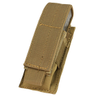 Подсумок для пистолетного магазина молле Condor Single Pistol Mag Pouch MA32 Чорний - изображение 2