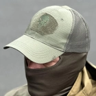 Тактична кепка Tactic бейсболка з липучкою під шеврон, кепка з лого Каратель Олива (TY-4832-olive) - зображення 1