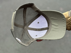 Тактична кепка Tactic бейсболка з липучкою під шеврон, кепка з лого Каратель Олива (TY-4832-olive) - зображення 7