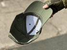 Тактична кепка Tactic бейсболка з липучкою під шеврон, кепка без лого Олива (kep-olive) - зображення 8
