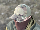 Тактична кепка Tactic бейсболка з липучкою під шеврон, кепка з лого Каратель Мультикам (TY-4832) - зображення 5