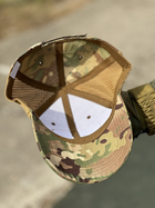 Тактическая кепка Tactic бейсболка с липучкой под шеврон, кепка с лого Каратель Мультикам (KepKar) - изображение 7