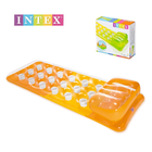 Надувной матрас Оранжевый "Мода" Intex 58890. Размером 188х71см