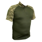 Мужская тактическая рубашка-поло убакс с коротким рукавом Newt Polo Tactic хаки NE-POLU-023-L - изображение 1