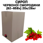 Сироп Eva Красной Смородины 62–65Вх BAG IN BOX 20л/26кг