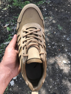 Тактичні літні кросівки сітка колір койот. 42 - зображення 2