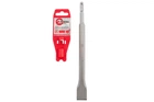 Зубило плоске SDS+ Intertool 14 х 250 х 25 мм з напайкою (SD-0450)